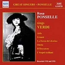 Rosa Ponselle sings Verdi  VERDI GIUSEPPE