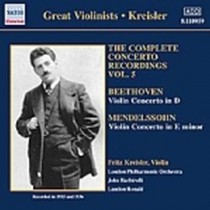 KREISLER FRITZ Vol.5  KREISLER FRITZ  vl