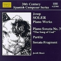 Opere per pianoforte  SOLER JOSEP