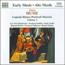 Captain Humes Poeticall Musicke Vol.1 (brani x viole, voce e liuto)  HUME TOBIAS