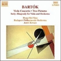 Concerto per viola (Sz 120 e nella revissione di P. Bartok 1995), 2 Pictures  BARTOK BELA