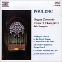 Concerto x organo, Concerto campestre xclav e orchestra, ....  POULENC FRANCIS