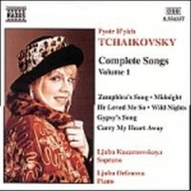 Lieder (integrale) Vol.1: Opp.16, 27, 47, 60, ...  CIAIKOVSKI PYOTR IL'YCH