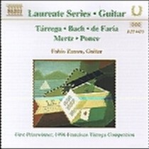 Composizioni di TARREGA, BACH, DE FARIA, MERTZ, PONCE - Laureate Serie  ZANON FABIO  ch