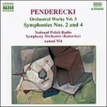 Opere x orchestra Vol.3: Sinfonia n.2, n.4  PENDERECKI KRZYSZTOF