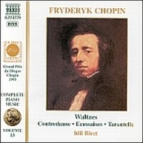 Valzer (integrale), Scozzese n.1,n.2 e n.3 op.72, Tarantella op.43, Contraddanza  CHOPIN FRYDERYK
