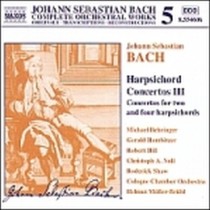 Opere per orchestra (integrale) Vol.5: Concerti per clavicembalo III  BACH JOHANN SEBASTIAN