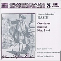 Opere x orchestra (integrale) Vol.8: Ouvertures nn.1 > n.4  BACH JOHANN SEBASTIAN