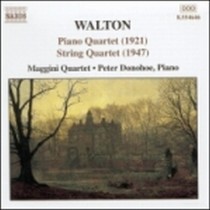Quartetto x archi in LA min, Quartetto con pf in RE min  WALTON WILLIAM