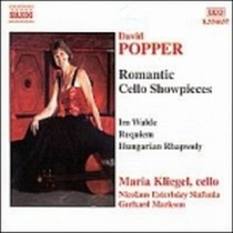 Pezzi di bravura x vlc: Im Walde (orch.P.Breiner), Requiem, Rapsodia ungherese,  POPPER DAVID