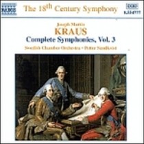 Sinfonie (integrale) Vol.3: Sinfonia VB140, 147, 148, 141  KRAUS JOSEPH MARTIN