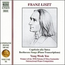 Opere x pf (integrale) Vol.16: Capriccio alla turca S 388, Trascrizione dei Lied  LISZT FRANZ