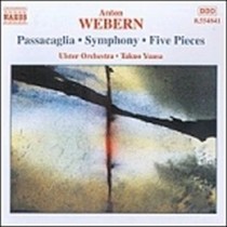 Passacaglia op.1, Sinfonia op.21, Variazioni op.30, 5 Movimenti x archi op.5, 6  WEBERN ANTON
