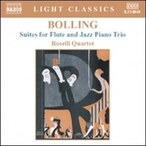 Suites n.1 e n.2 for Flute and Jazz Piano Trio  BOLLING CLAUDE