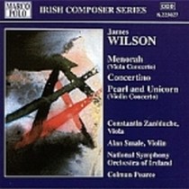 Menorah (Concerto per viola), Pearl and Unicorn (Conc. per violino), Concertino  WILSON JAMES