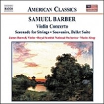 Opere orchestrali (integrale) Vol.4: Concerto per violino op.14, ...  BARBER SAMUEL