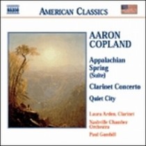 Appalachian Spring (Suite), Conc.per clar, Quiet City, 3 Latin-Amerin Sketch  COPLAND AARON