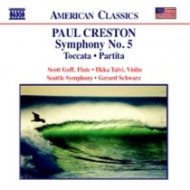 Sinfonia n.5 op.64, Partita op.12, Toccata op.68, Invocazione e Danza op.58  CRESTON PAUL