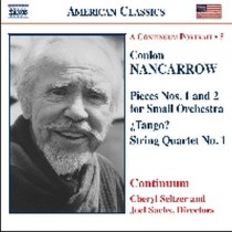 Piece n.1 e n.2 per piccola orchestra, ¿Tango?, Quartetto n.1, Sonatina per pf.  NANCARROW CONLON