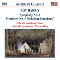 Sinfonia n.3, n.4 "Folksong Symphony"  HARRIS ROY ELLSWORTH