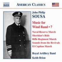 Musica per orchestra di fiati (integrale), Vol.7  SOUSA JOHN PHILIP