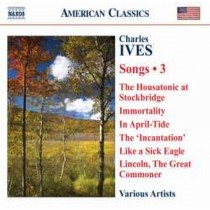 Songs, Vol.3  IVES CHARLES EDWARD