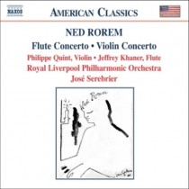 Concerto per violino, Concerto per flauto, Pilgrims  ROREM NED