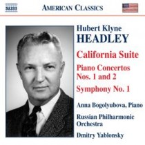 California Suite; Concerti per pianoforte n.1 "Argentango" e n.2  HEADLAY HUBERT KLYNE