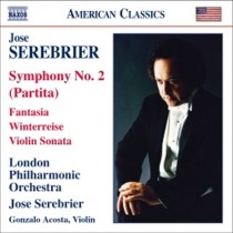 Sinfonia n.2 "Partita", Fantasia, Sonata per violino, Winterreise  SEREBRIER JOSÉ