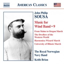 Musica per orchestra di fiati (integrale), Vol.9  SOUSA JOHN PHILIP