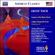 Cantata of the Bitter Herbs, Jephta (Rhapsodic Poem, Sinfonia n.5)  TOCH ERNST