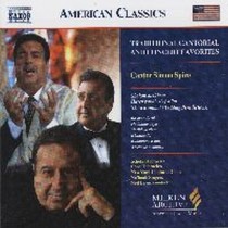 Traditional Cantorial and Concert Favorites  CANTOR SIMON SPIRO  voce