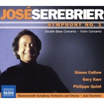 Sinfonia n.1, Concerto per contrabbasso, Concerto per violino "Winter", Nueve  SEREBRIER JOSÉ