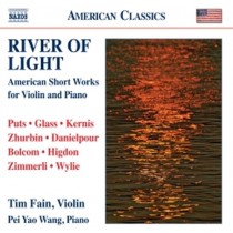River of Light - Brevi brani americani per violino e pianoforte  FAIN TIM  vl