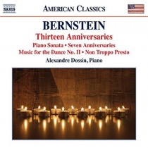 Opere per pianoforte: Thirteen Anniversary  BERNSTEIN LEONARD