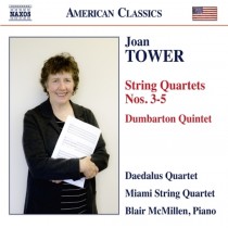Quartetto per archi n.3: Incandescent, n.4: Angels, n.5: White Water  TOWER JOAN