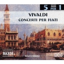Concerti x fiati: Concerti x fl, x oboe, x tromba, Concerti doppi, Concerti x fl  VIVALDI ANTONIO