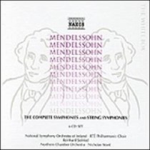 Sinfonie, Sinfonie per archi (integrale)  MENDELSSOHN FELIX