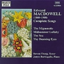 Lieder (integrale)  MACDOWELL EDWARD