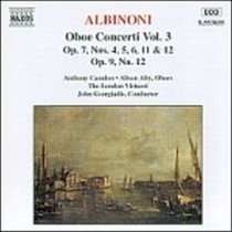 Concerti per oboe (integrale) Vol.3  ALBINONI TOMASO GIOVANNI