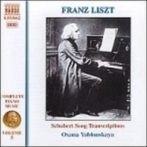 Opere x pf (integrale) Vol. 5: Trascrizioni dei Lieder di Schubert  LISZT FRANZ