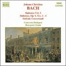 Sinfonie (integrale) vol.3: nn.1-3 op.9, Sinfonie concertanti T.284-4, T.286/6  BACH JOHANN CHRISTIAN