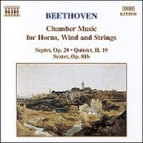 Settimino op.20, Quintetto x 3 corni, oboe, fag H 19, Sestetto op. 81b  BEETHOVEN LUDWIG VAN