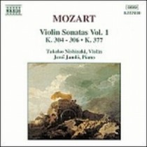 Sonate x vl vol.1: Sonata n.4 K 304, n.5 K 305, n.6 K 306, n.9 K 377  MOZART WOLFGANG AMADEUS