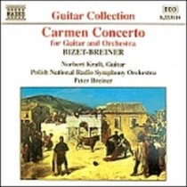 Carmen Concerto x chit e orchestra (adattamento di Peter Breiner dai temi della  BIZET GEORGES