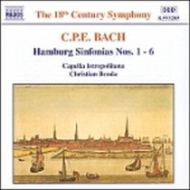 Sinfonie amburghesi nn.1-6 Wq 182  BACH CARL PHILIPP EMANUEL
