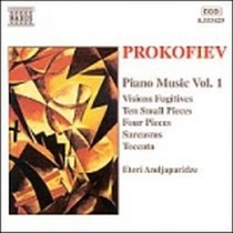 Opere x pf (Integrale) Vol.1: Toccata op.11, 10 Piccoli Pezzi op.12, Sarcasmi op  PROKOFIEV SERGEI