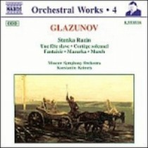 Stenka Razin op.13, Una fete slave op.26, Cortege solennel op.50, Fantasia op.50  GLAZUNOV ALEXANDER KOSTANTINOVICH