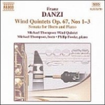 Quintetto x fiati n.1, n.2, n.3 op.67, Sonata x corno  DANZI FRANZ