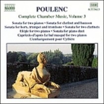 Musica da camera (integrale) Vol.3: Sonata x 2 pf, Sonata x 2 clar, Sonata x cor  POULENC FRANCIS